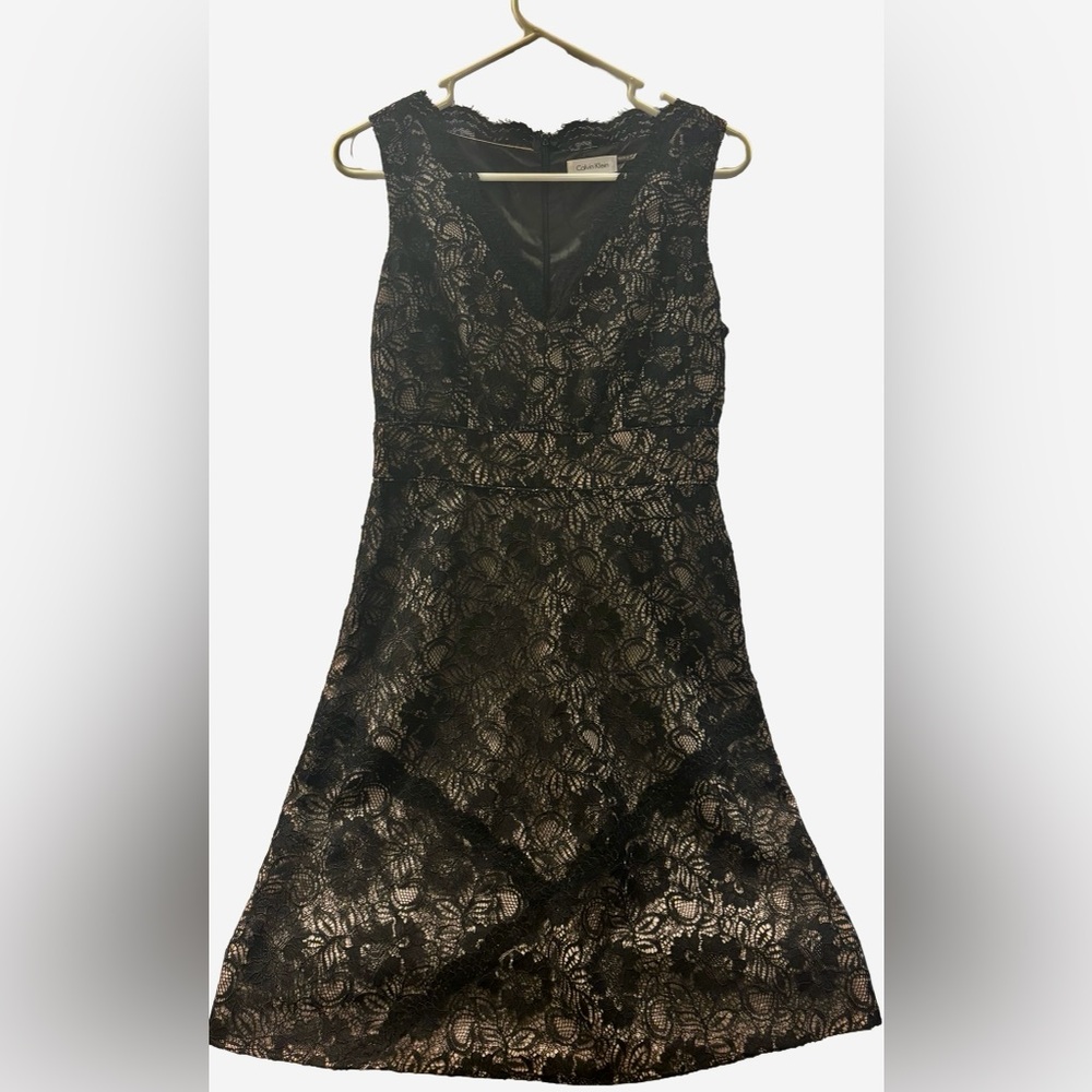 Calvin Klein Lace Cocktail Dress